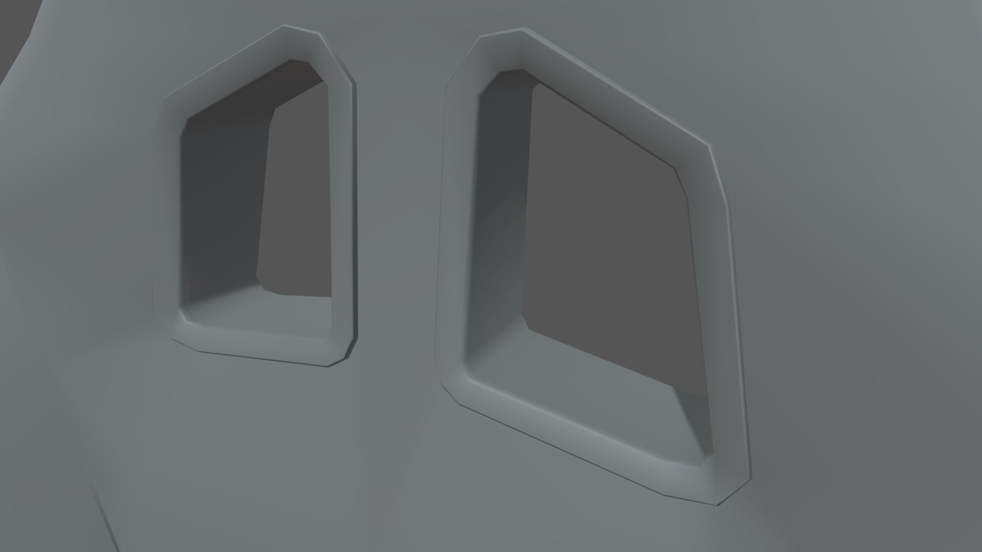 Car Seat 08 Low-poly 3D model_8