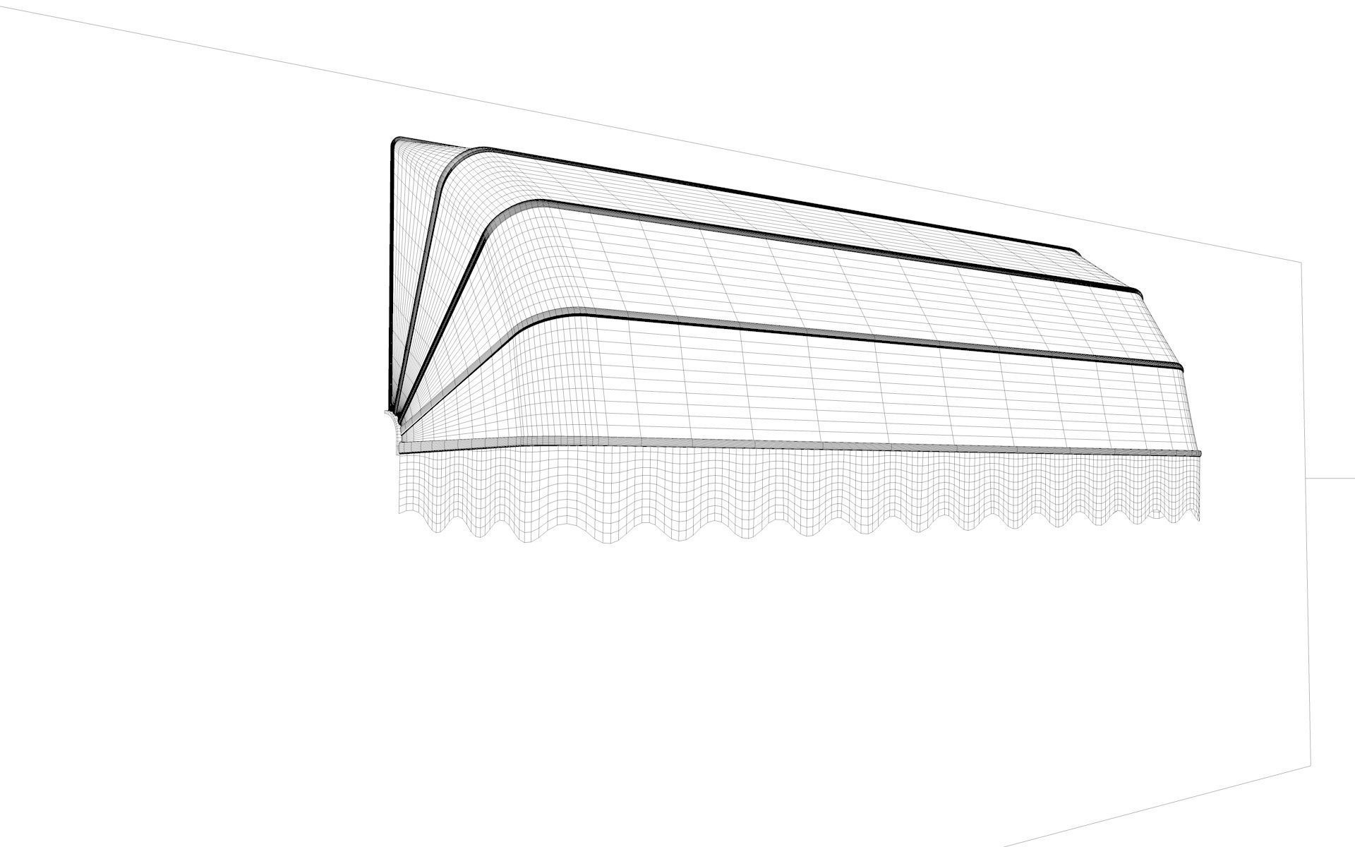 Bellows Awning Tent 3D model_18
