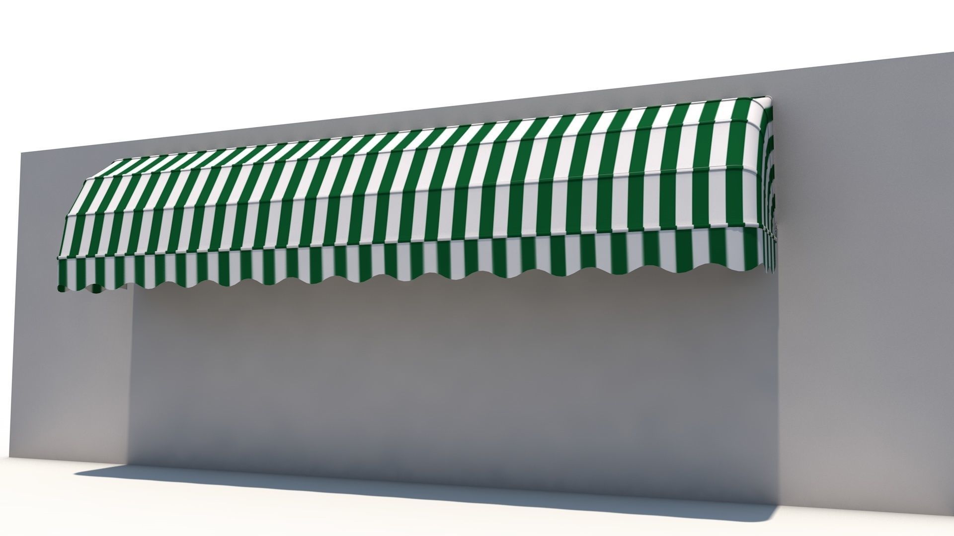 Bellows Awning Tent 3D model_10