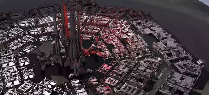 Sci Fi Energy reactor wave structures