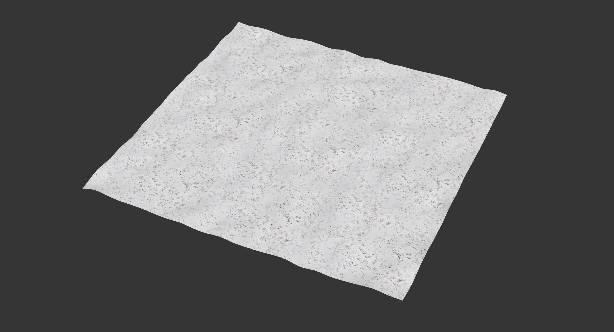 Ultra realistic Snow ground 3 2021 Hq Scan 3D model 3D model_5