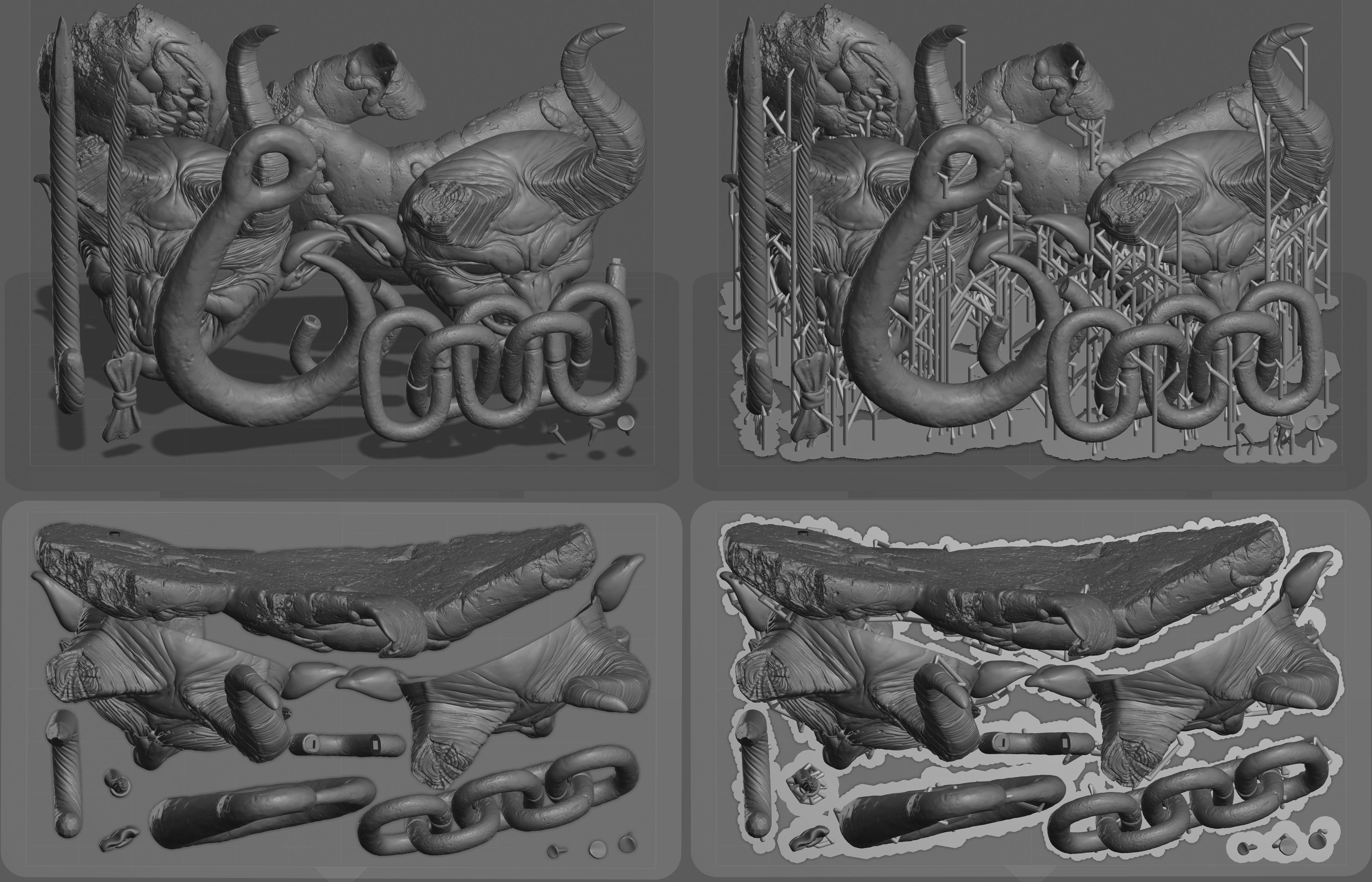 poSSessed cookie V2 - 3Dprint 3D print model_7