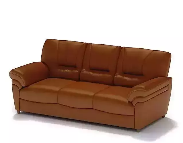 Chocolate Leather Sofa