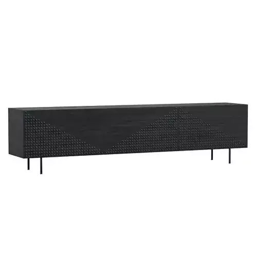 Sideboard in Black Oak by Larissa Batista