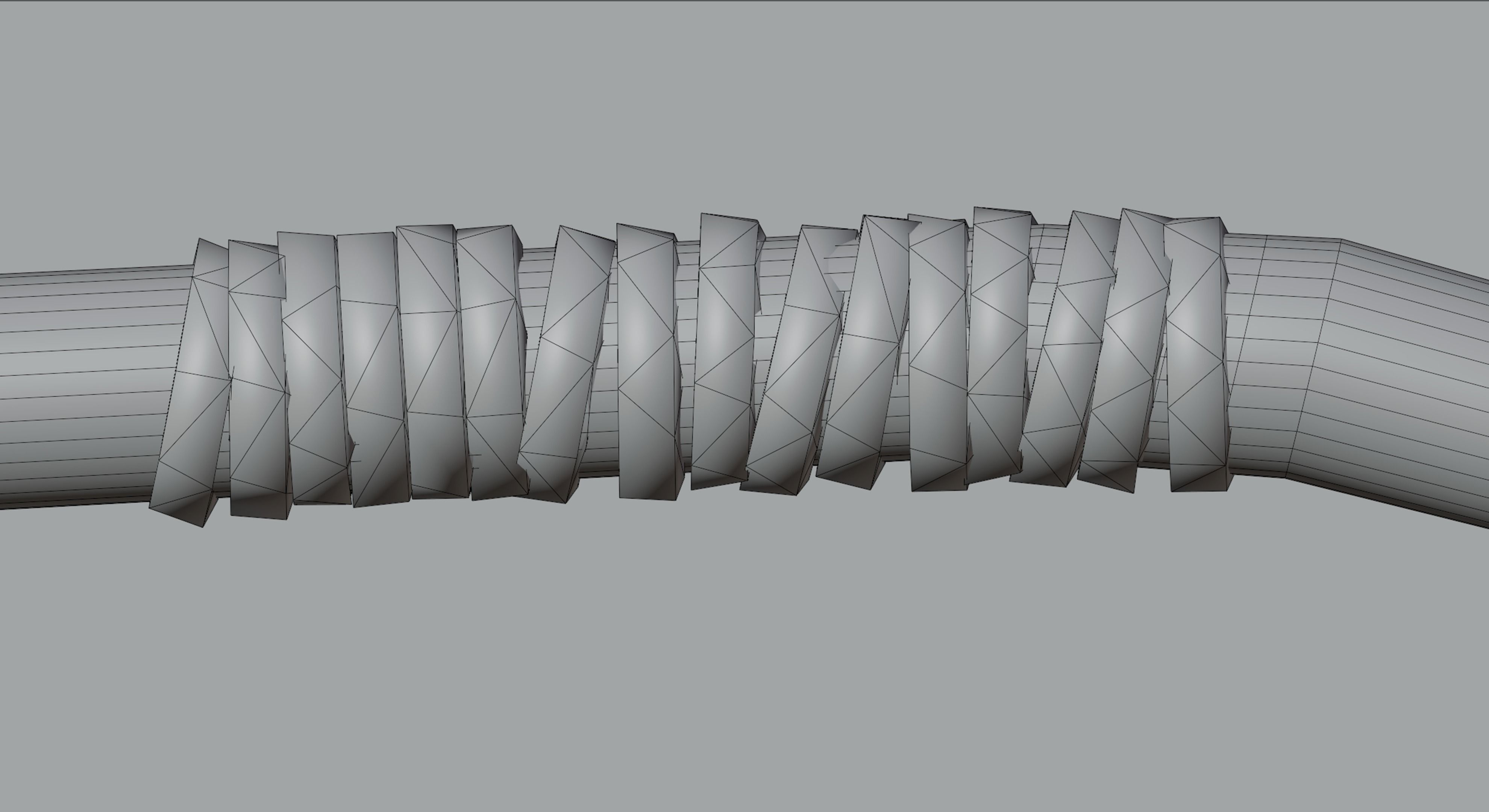  Viking Axe Low-poly 3D model_33