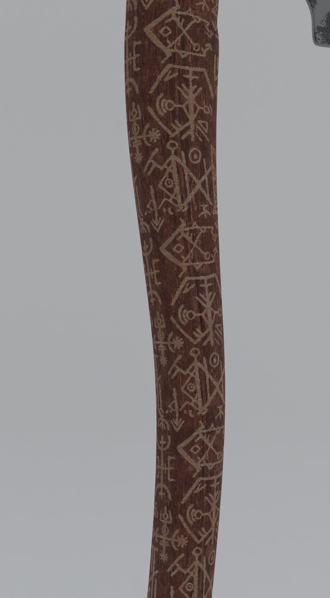  Viking Axe Low-poly 3D model_15