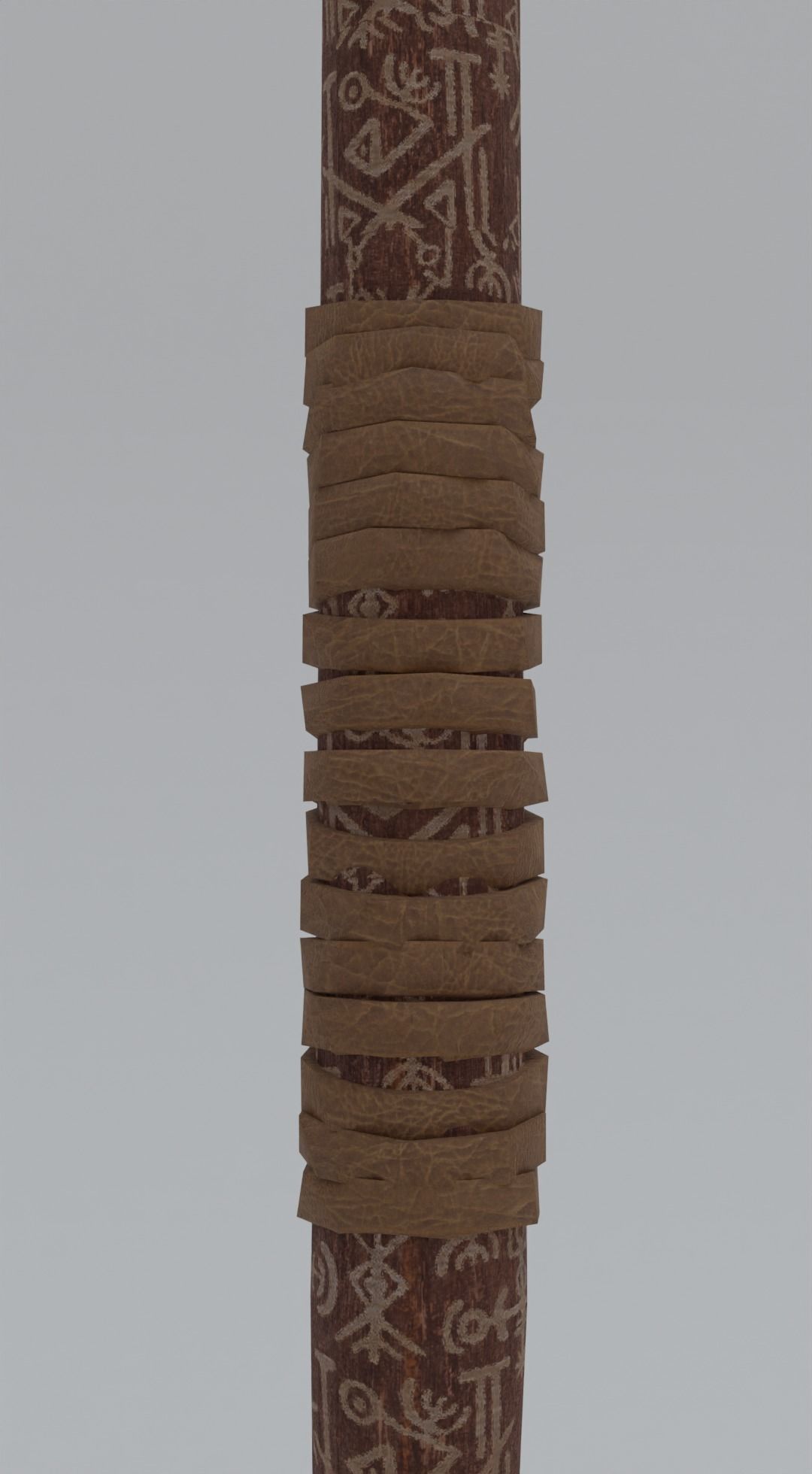  Viking Axe Low-poly 3D model_25