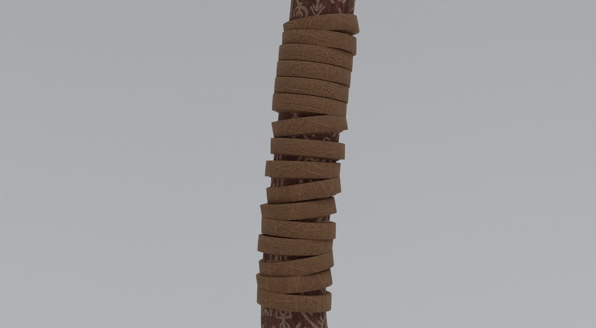  Viking Axe Low-poly 3D model_14