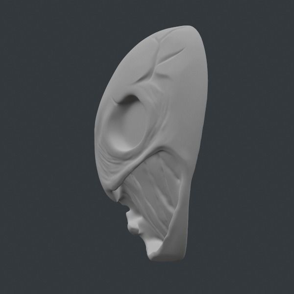 Possessed Mask  3D print model_1
