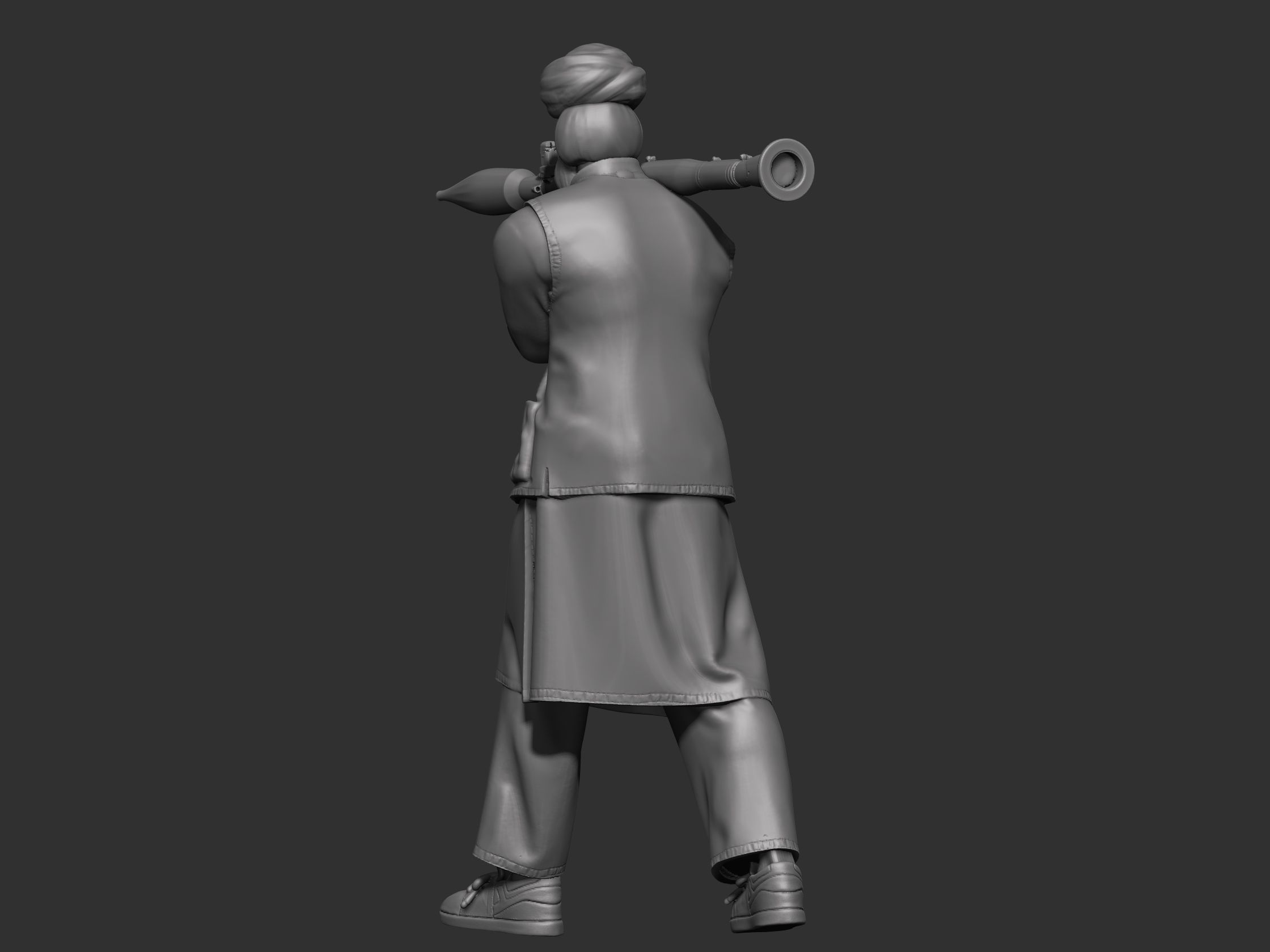 Eastern warrior 3 3D print model_19