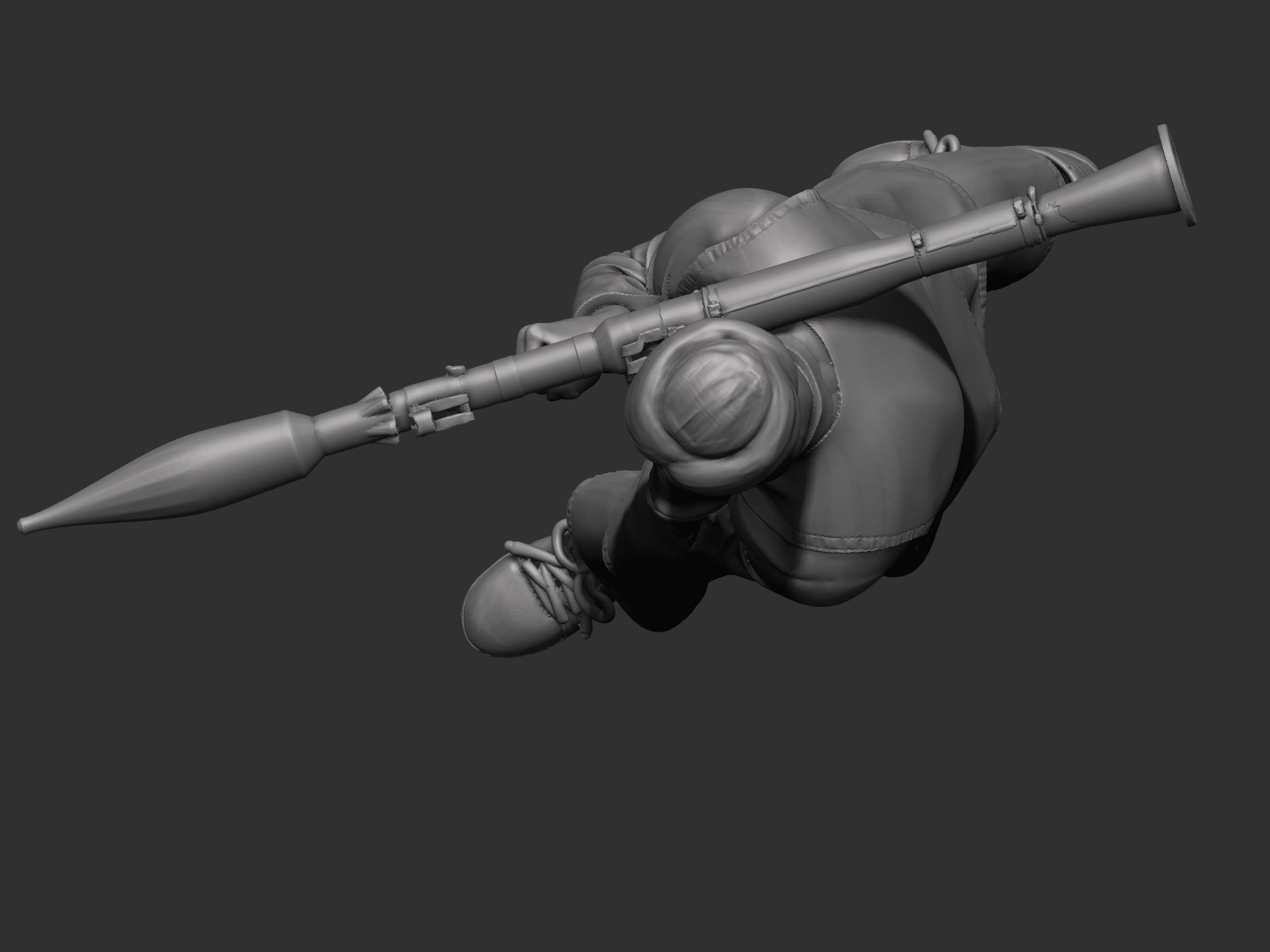 Eastern warrior 3 3D print model_10