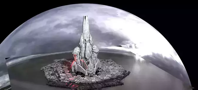 Babylon Bailiff Towers 3D model