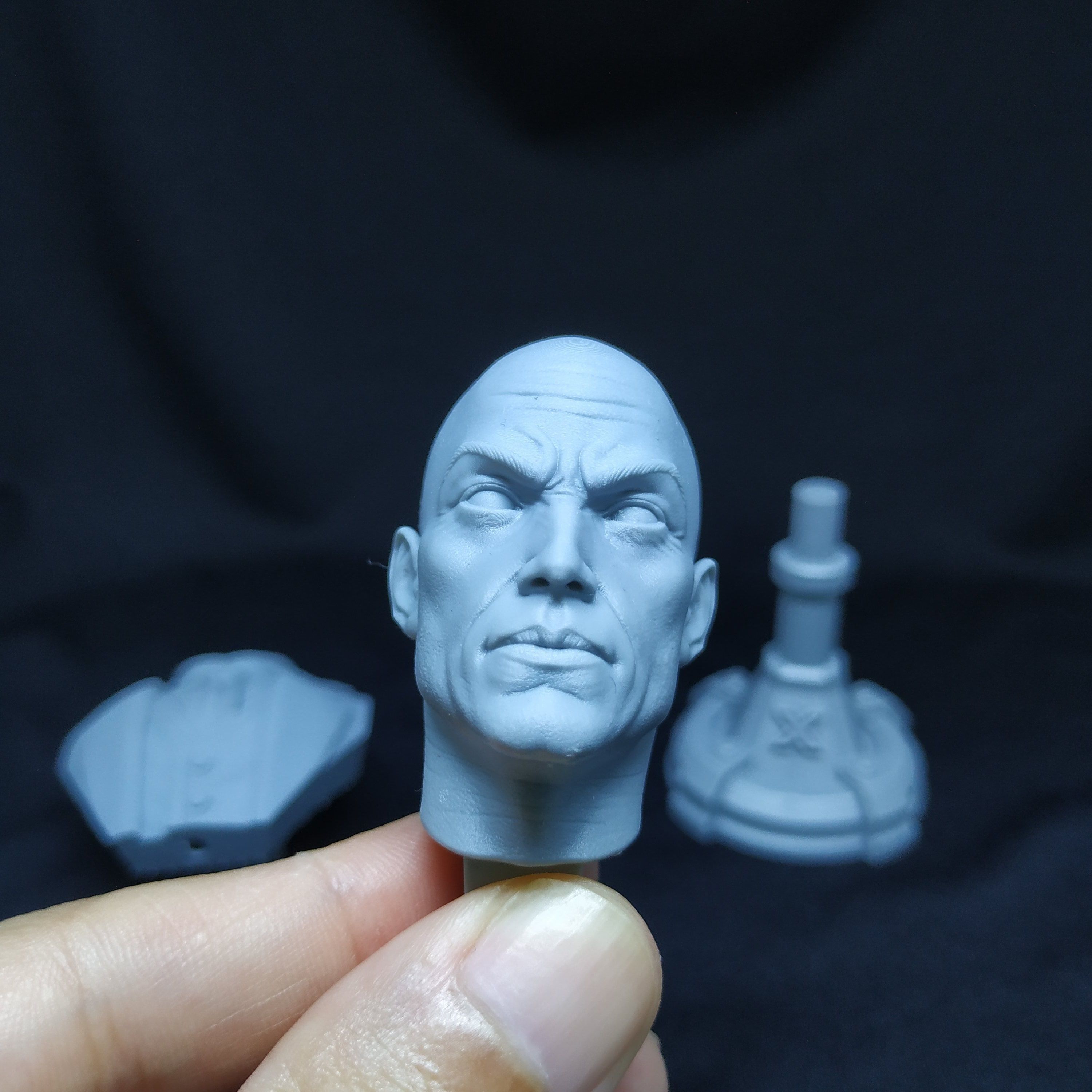 XAVIER X- MEN BUST 3D print model_16
