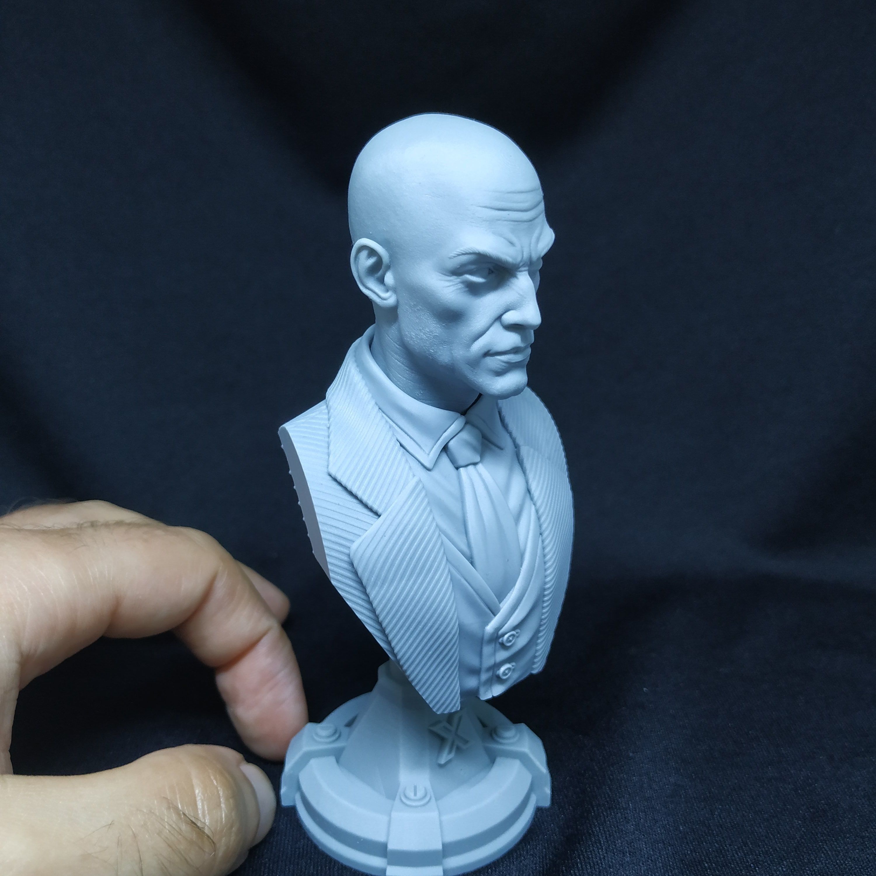XAVIER X- MEN BUST 3D print model_10