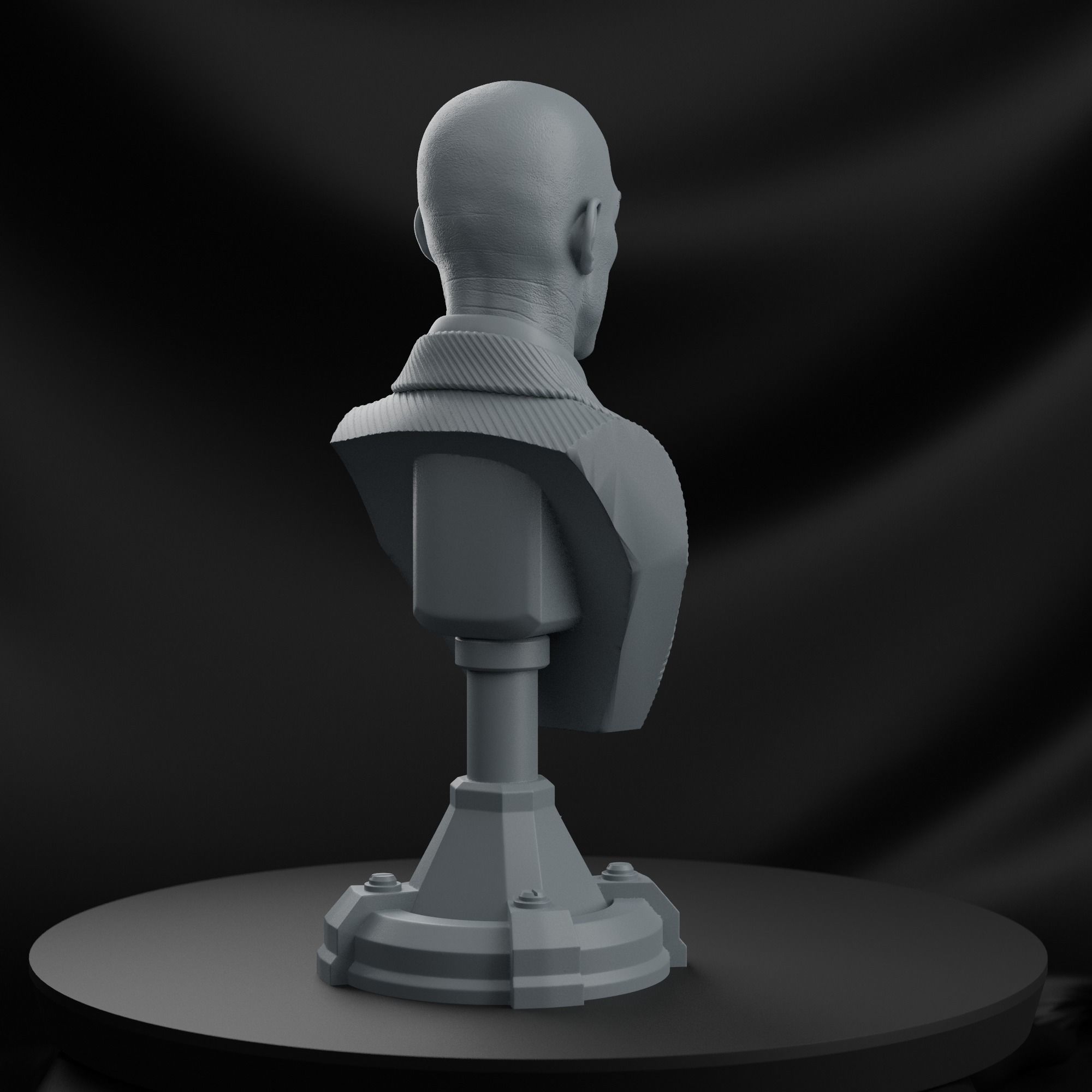 XAVIER X- MEN BUST 3D print model_6