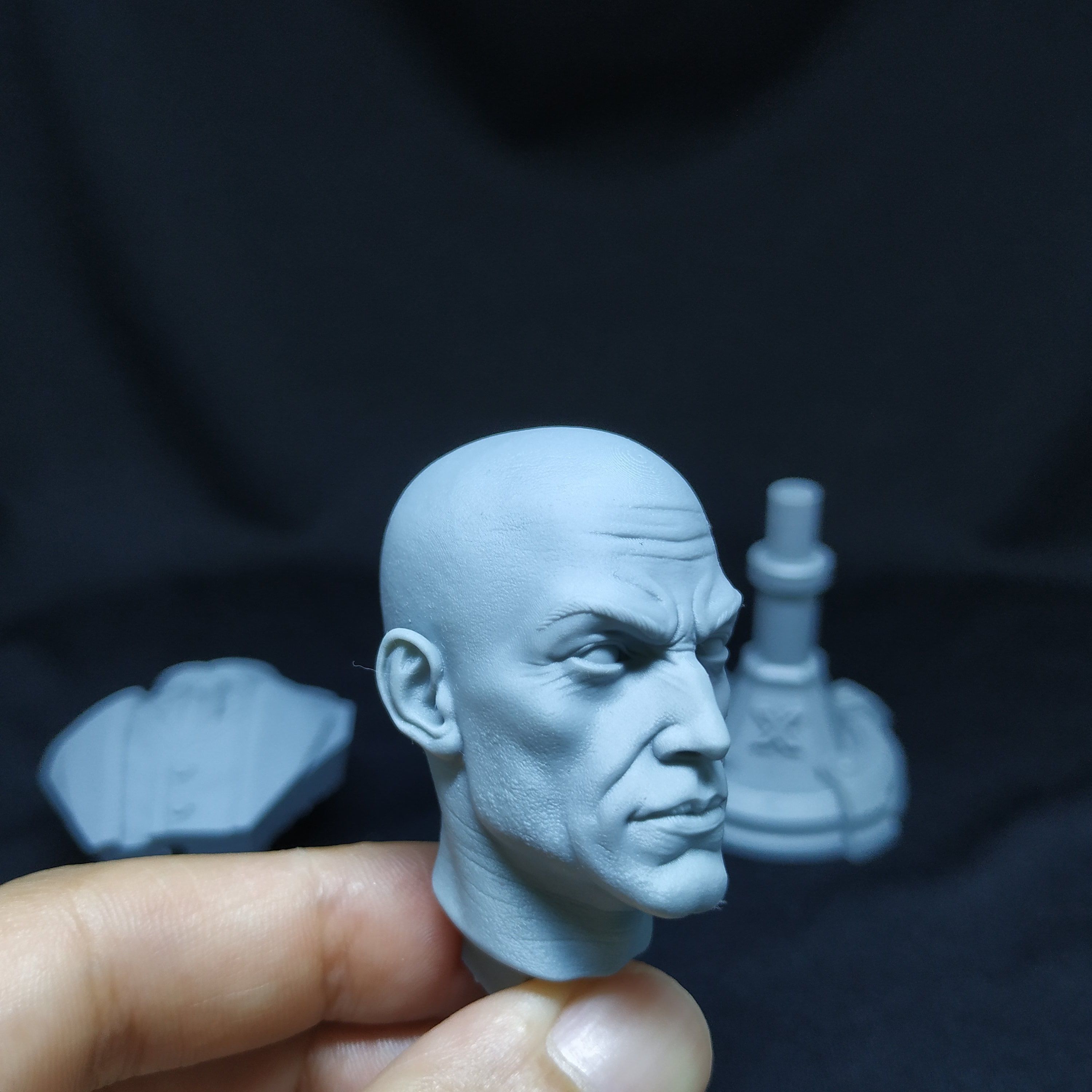 XAVIER X- MEN BUST 3D print model_14