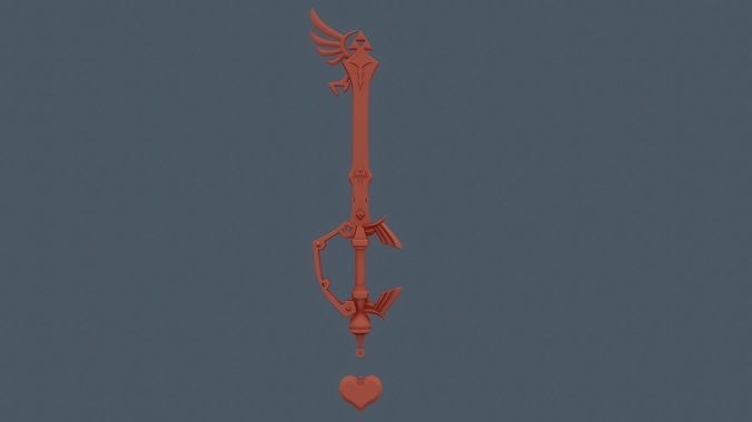 Zelda Keyblade 3D print model
