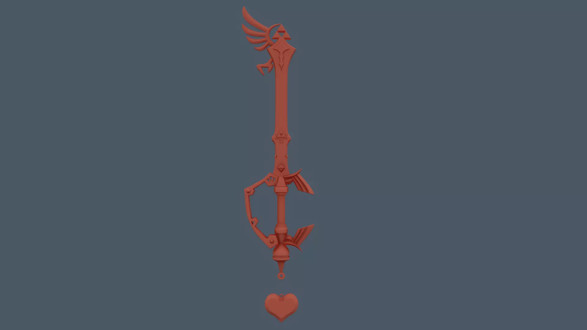 Zelda Keyblade 3D print model_0