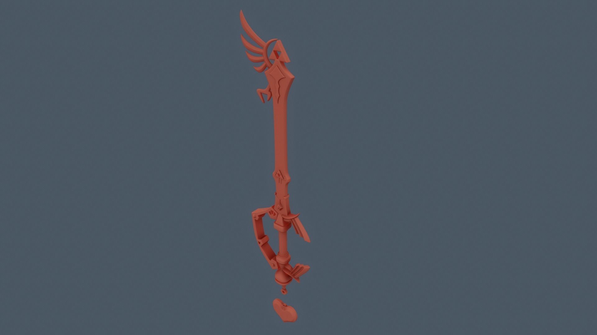 Zelda Keyblade 3D print model_1