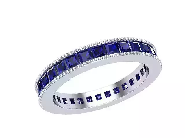 Sapphires Infinity Band