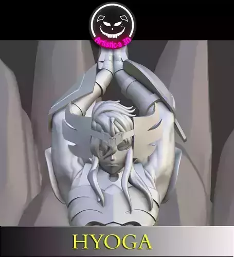 SAINT SEIYA HYOGA DIORAM 3D print model