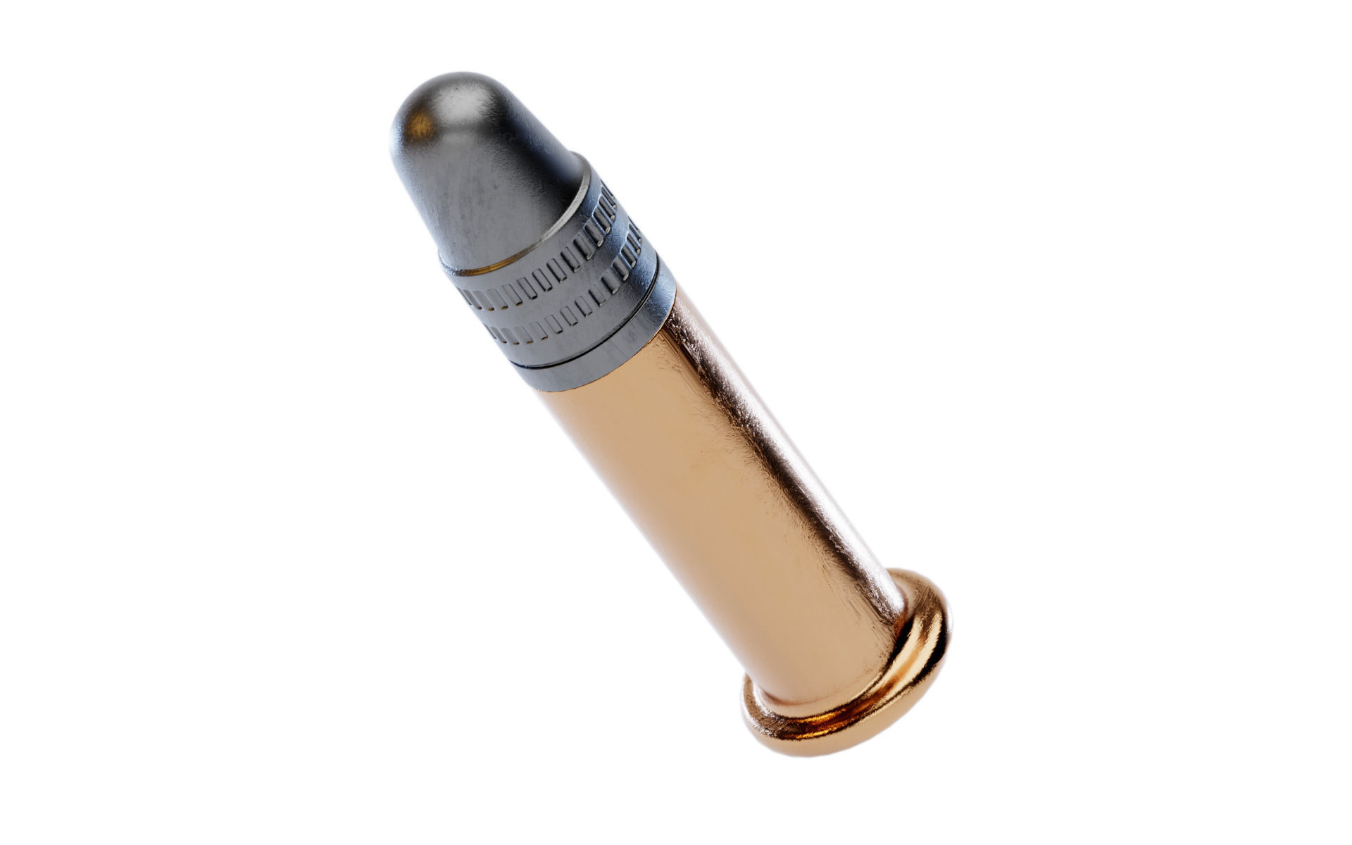 22 Long Rifle Bullet 3D model_5