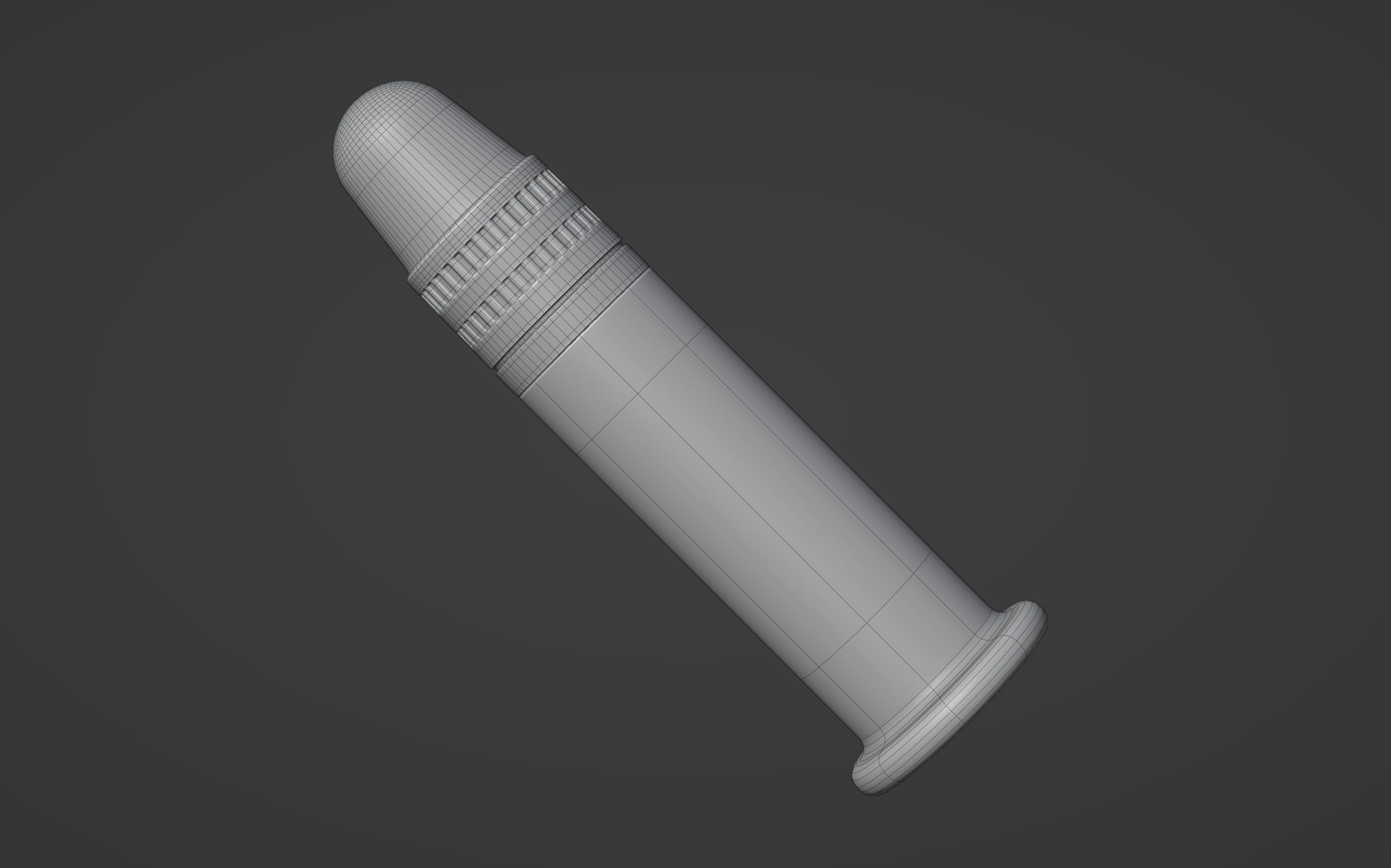 22 Long Rifle Bullet 3D model_12