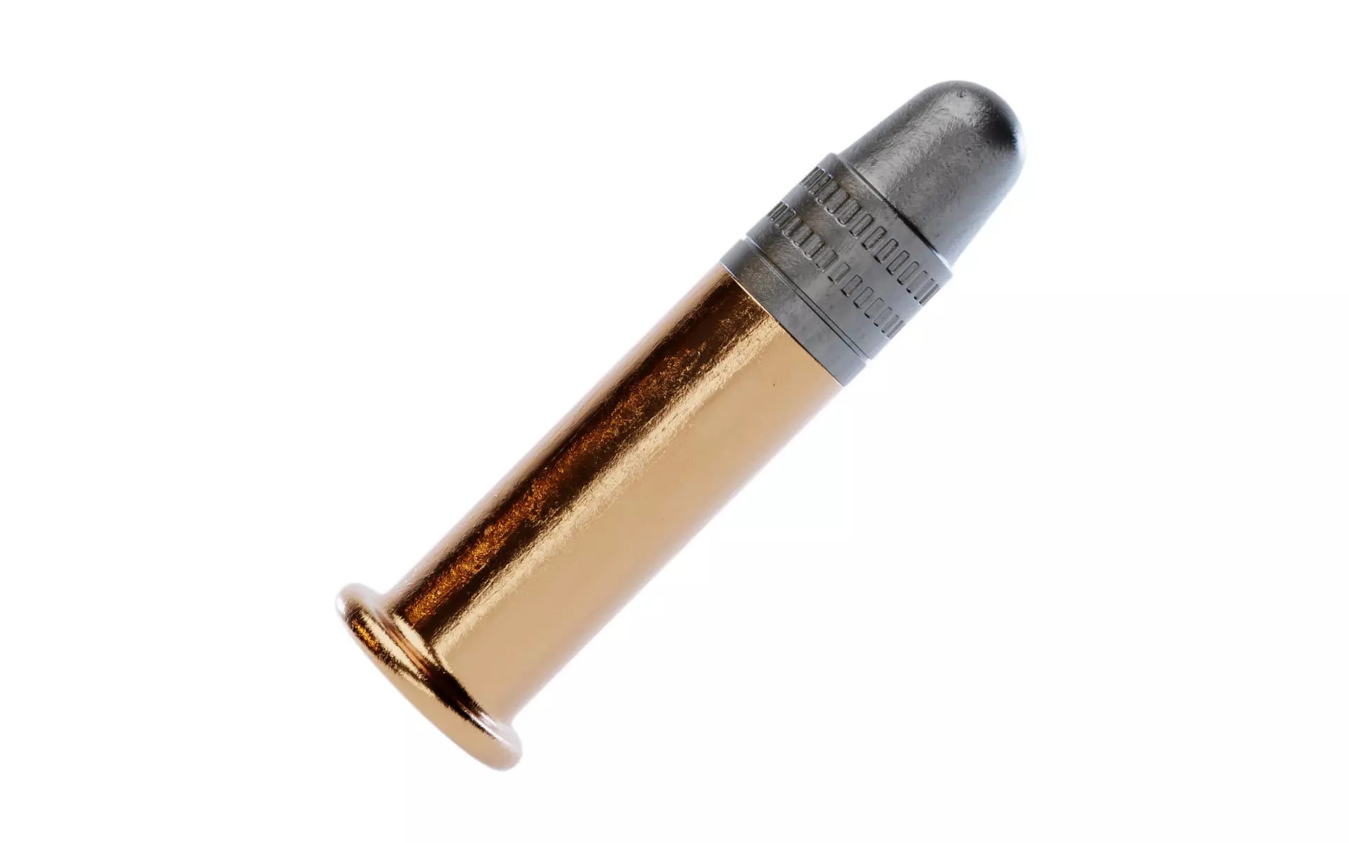 22 Long Rifle Bullet 3D model_0