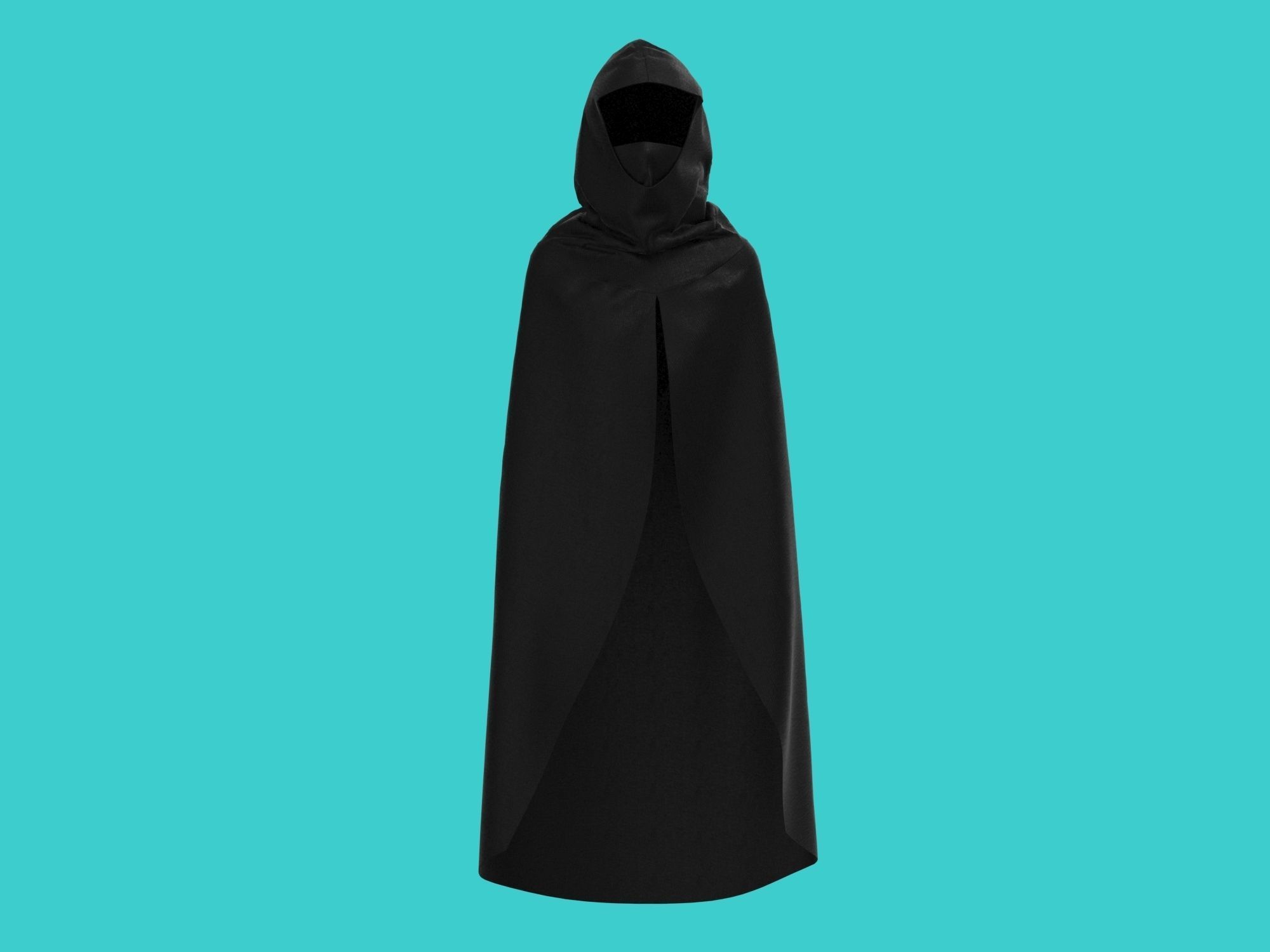 cape hood 3D model_2
