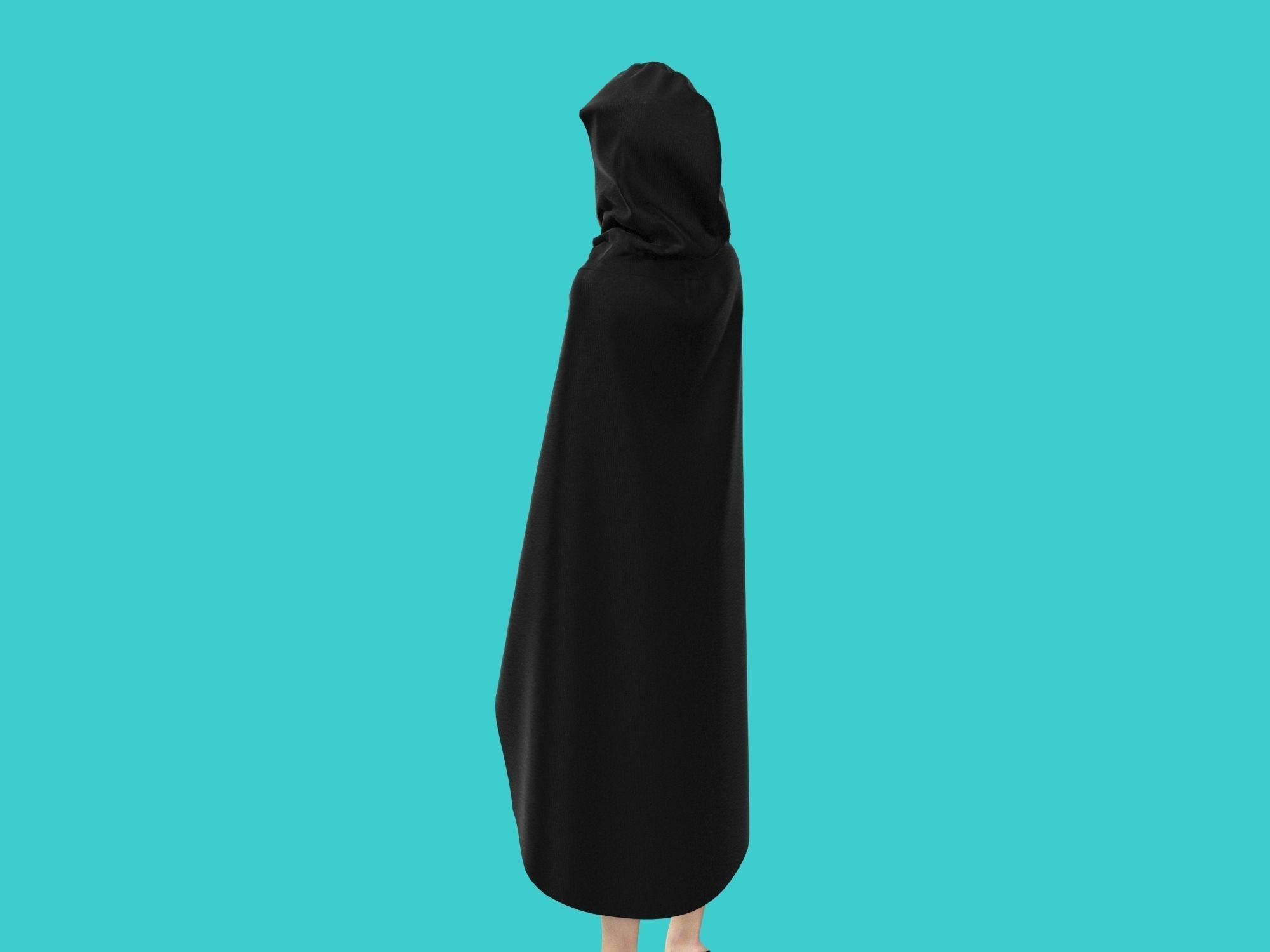 cape hood 3D model_6