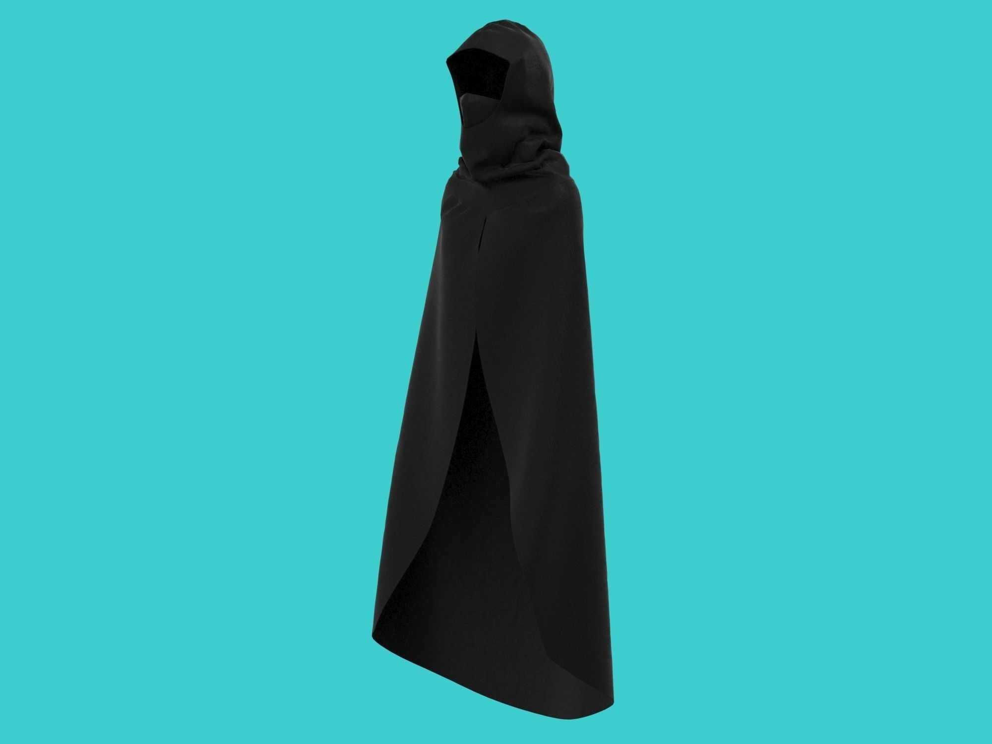 cape hood 3D model_3
