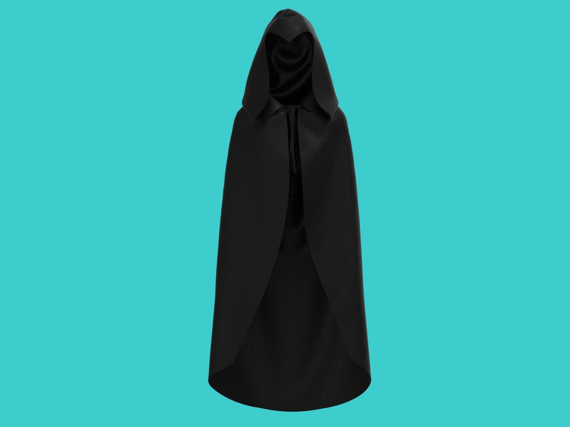 cape hood 3D model_8
