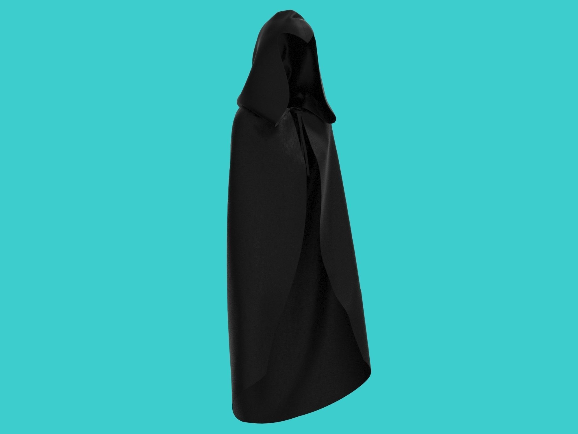 cape hood 3D model_7