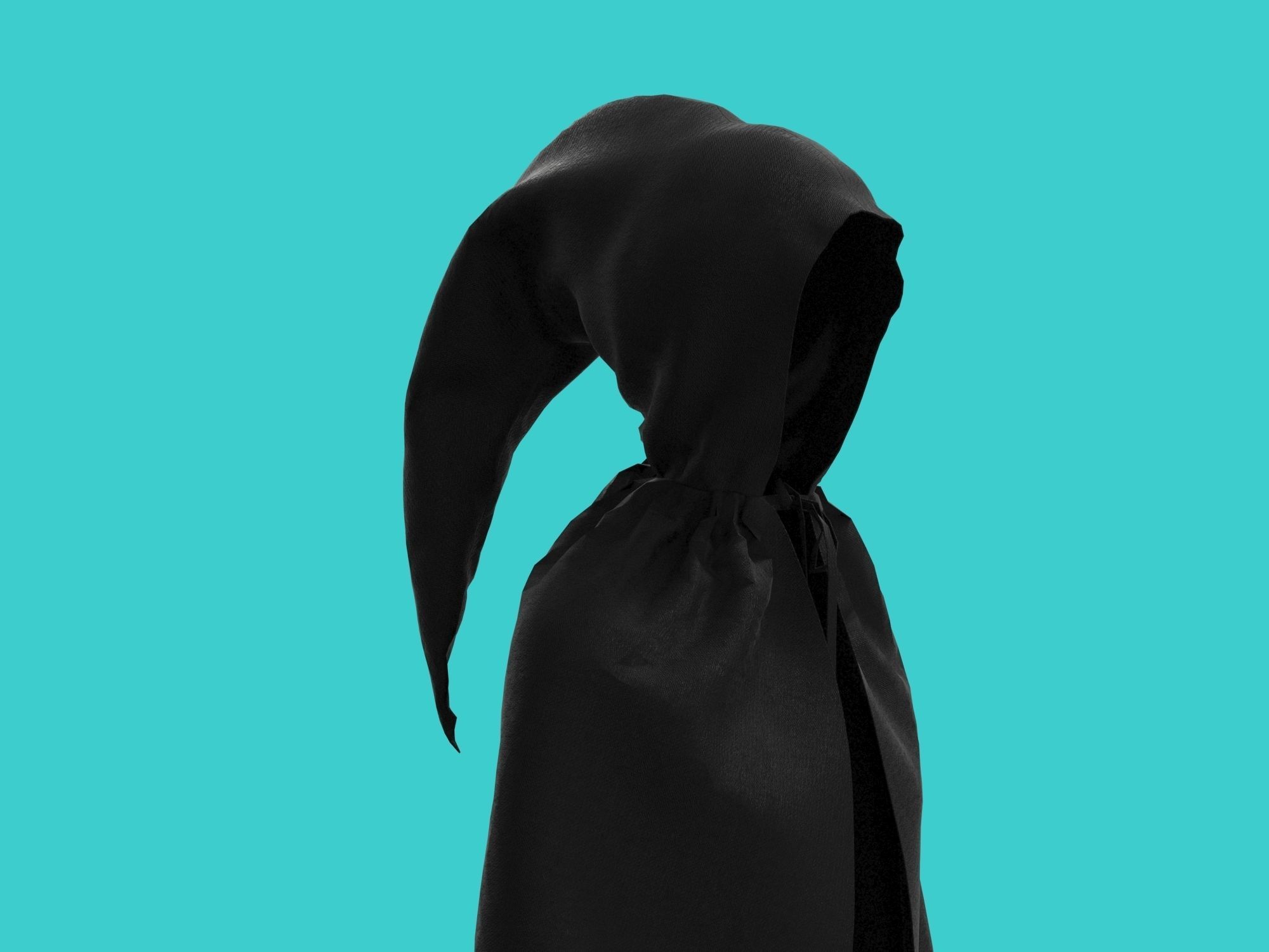 cape hood 3D model_3