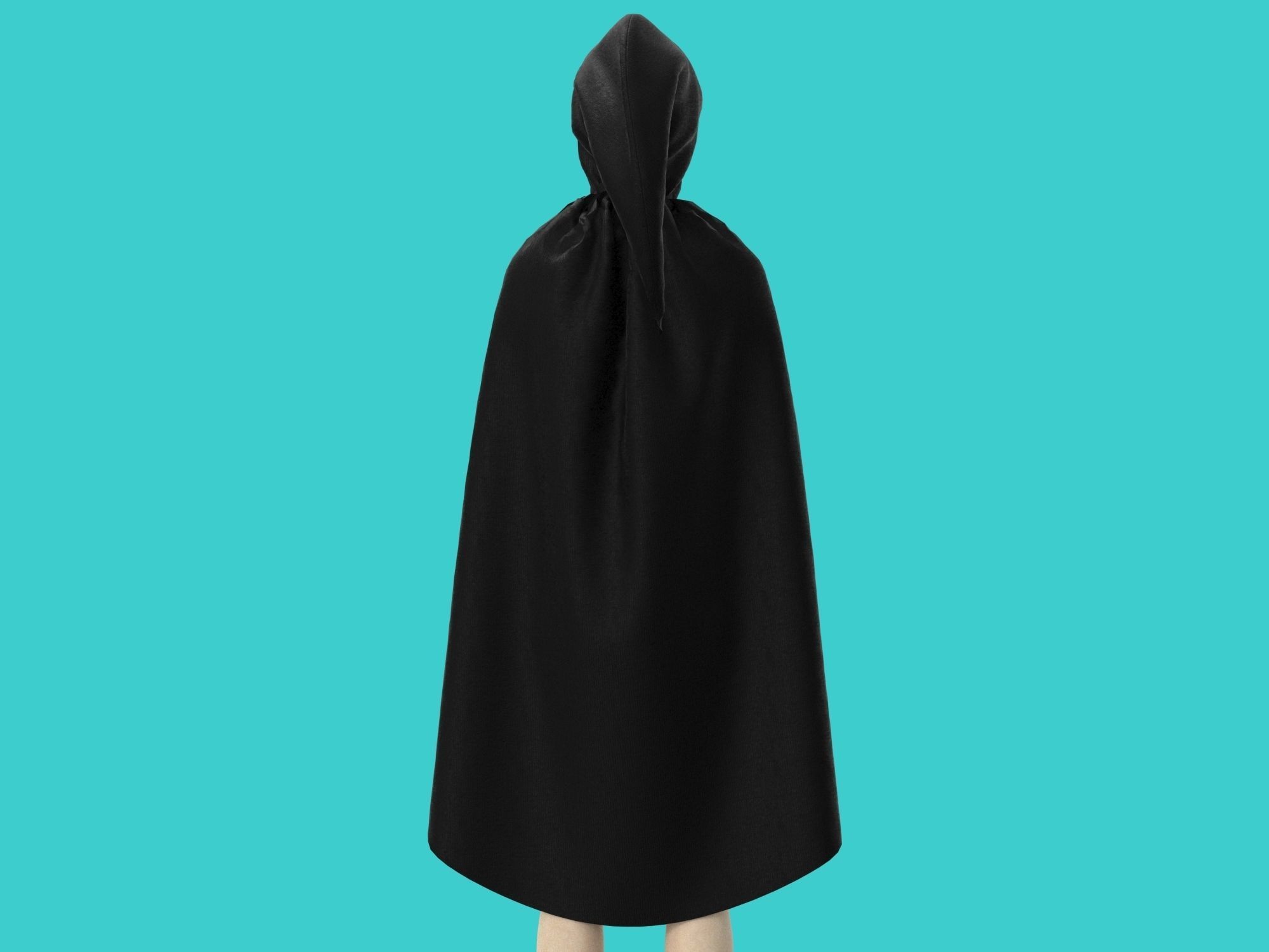 cape hood 3D model_5