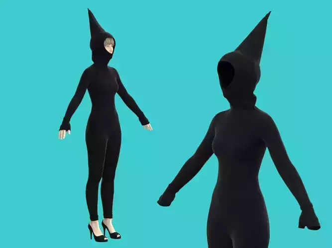 ninja wear 3D model