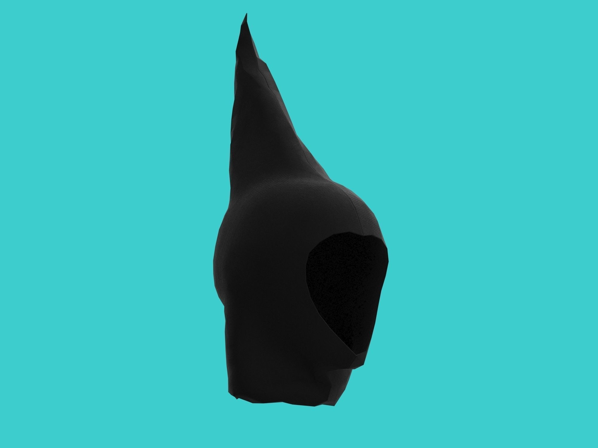 3d hood unicorn head 3D model_1