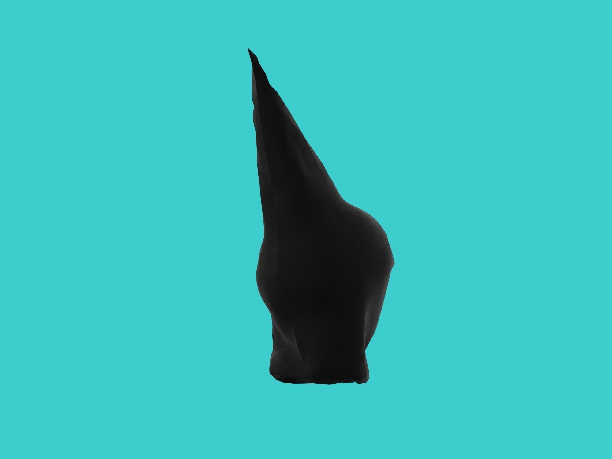 3d hood unicorn head 3D model_6