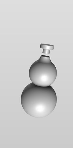 Easy Gourd  3D print model