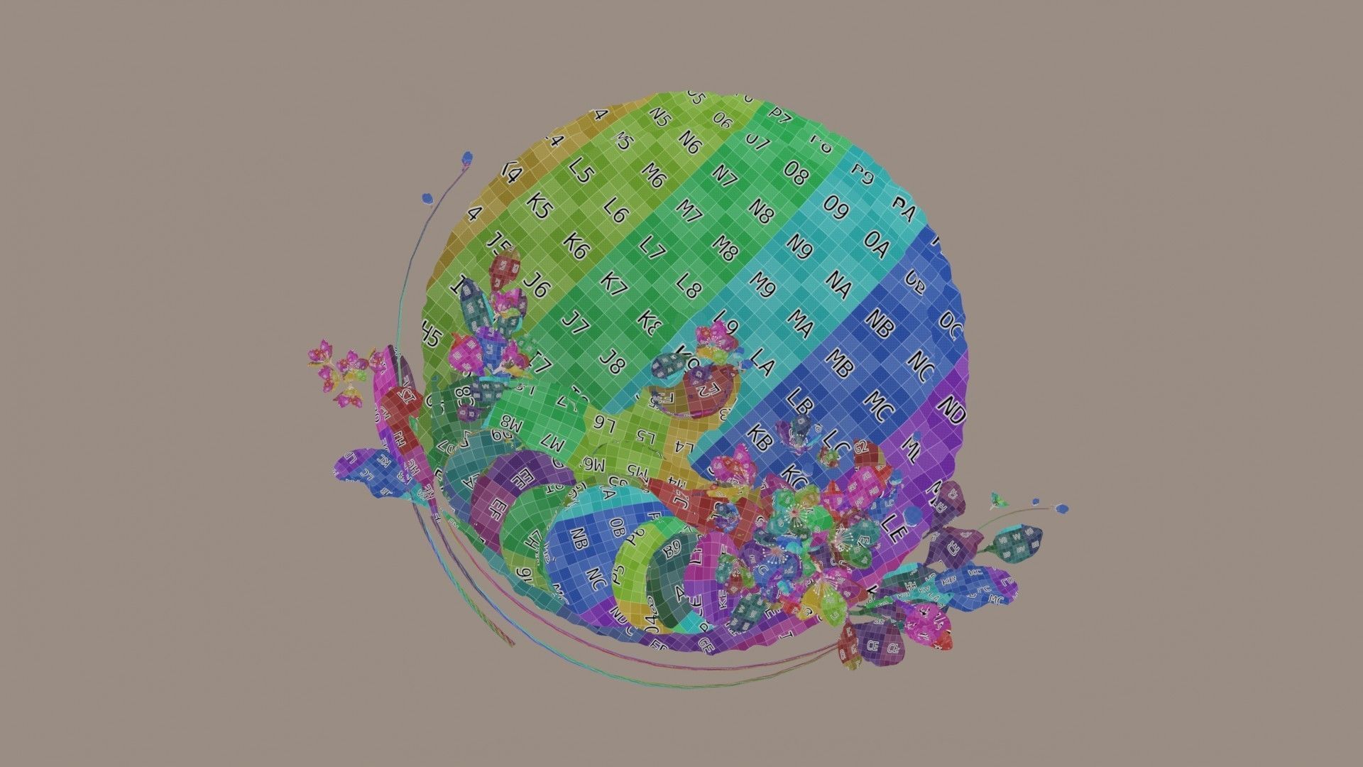 Lemon Tart Sweet 3D model_21