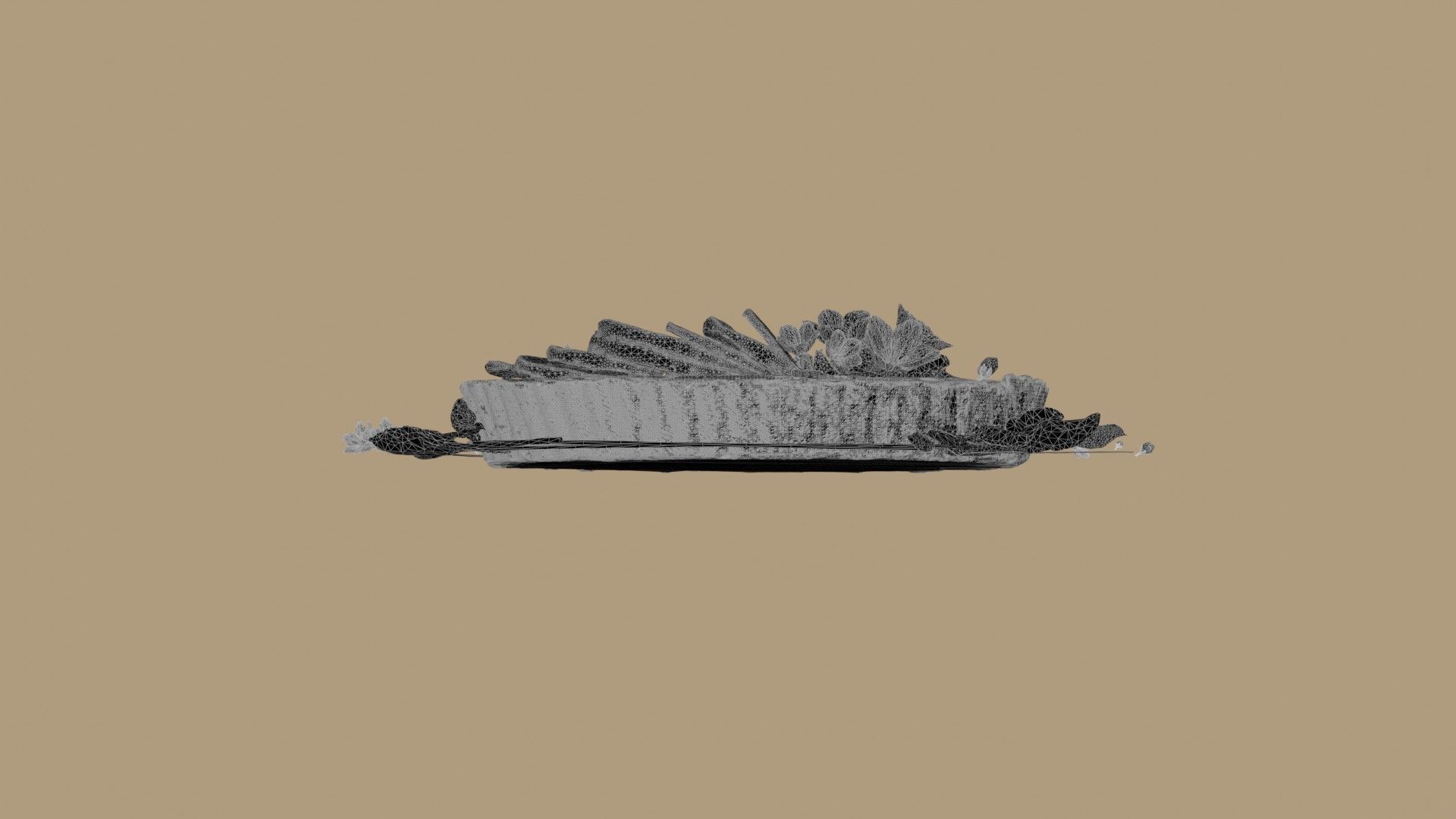 Lemon Tart Sweet 3D model_17