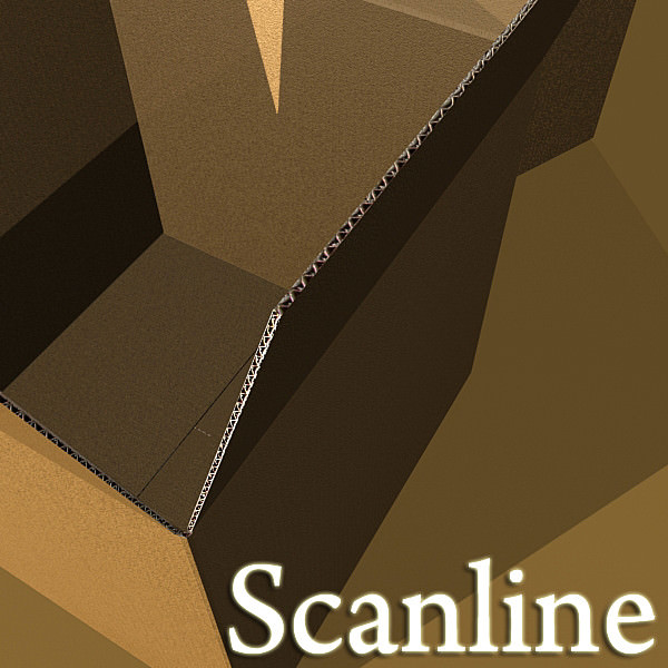 Photoreal Cardboard Carton High Res 3D model_14