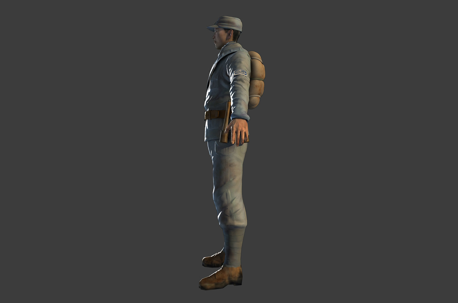 The eighth route army the red army new 3D model_1