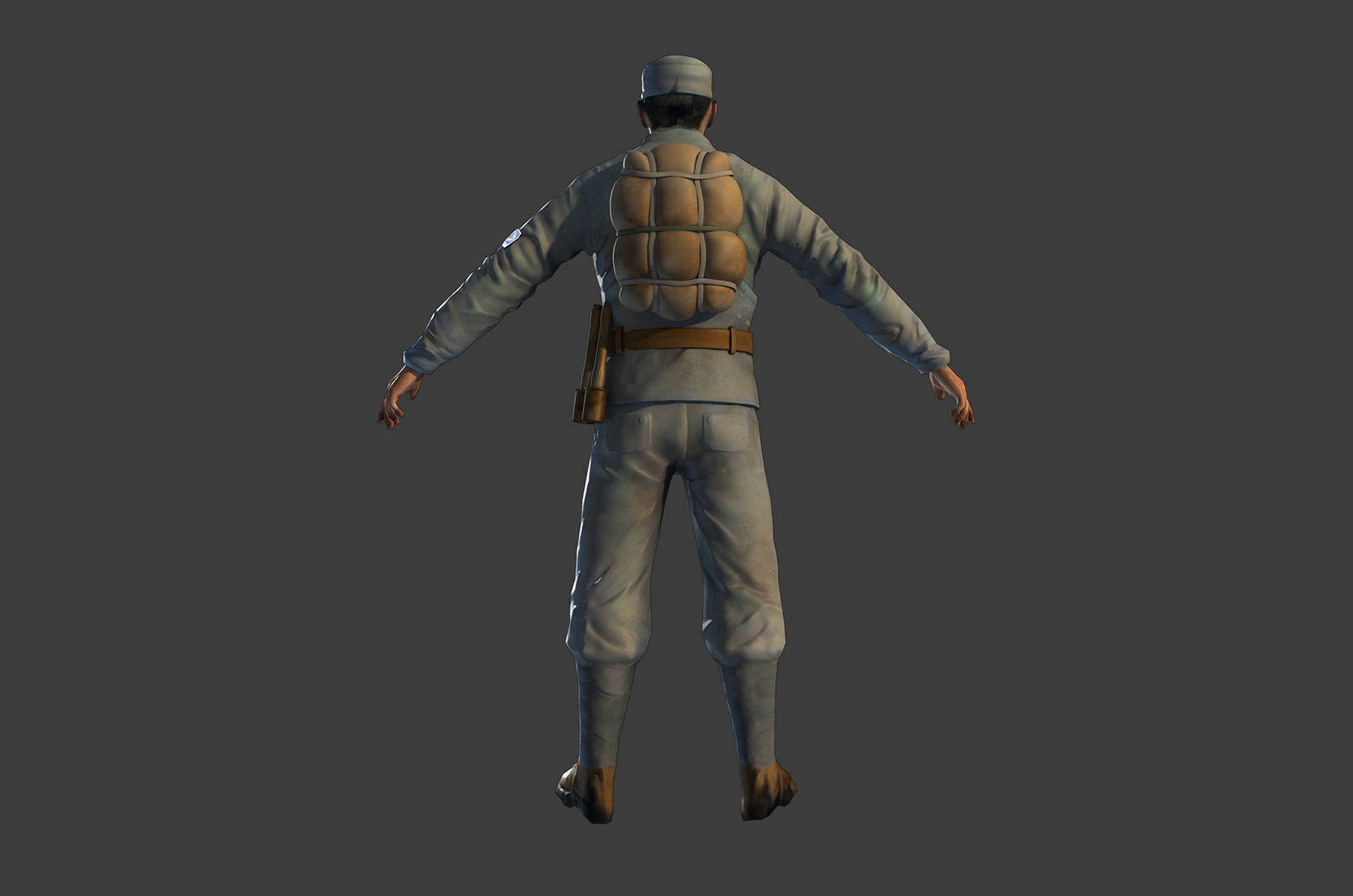 The eighth route army the red army new 3D model_2