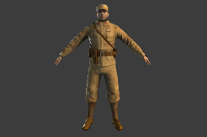 The kuomintang  the eighth route army the new fourth army 3D model