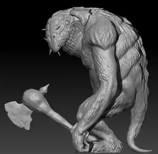 BERSERK - TROLL 3D print model
