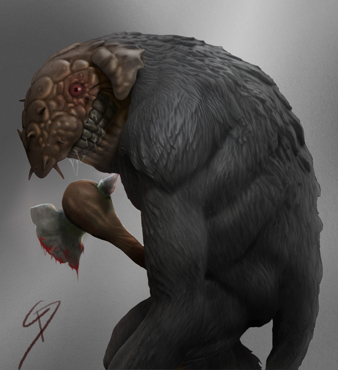 BERSERK - TROLL 3D print model_1