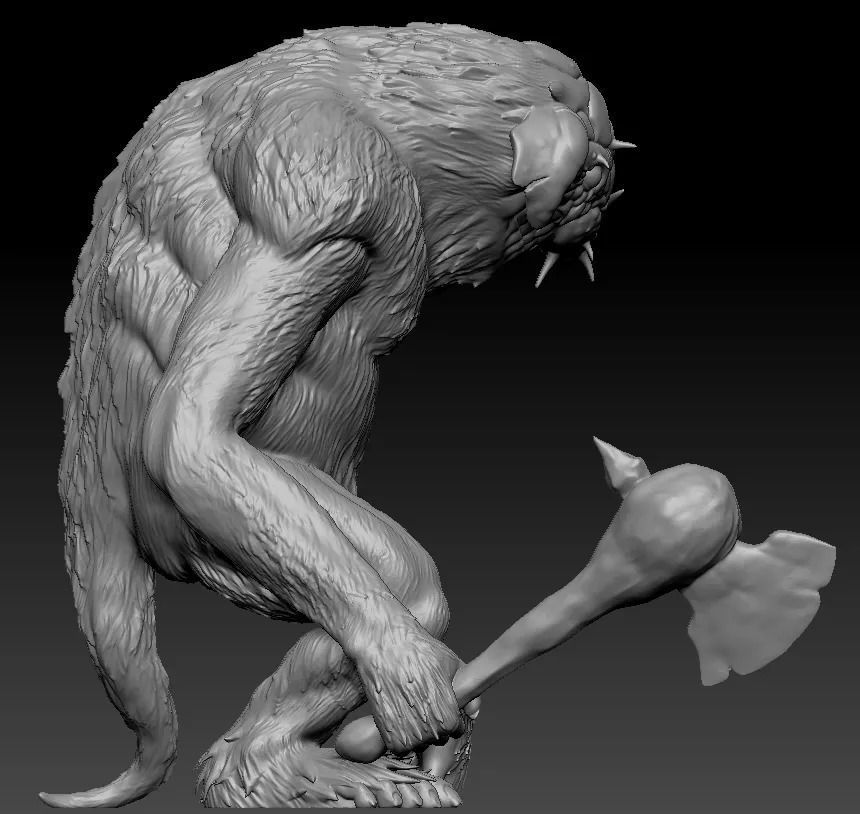 BERSERK - TROLL 3D print model_4
