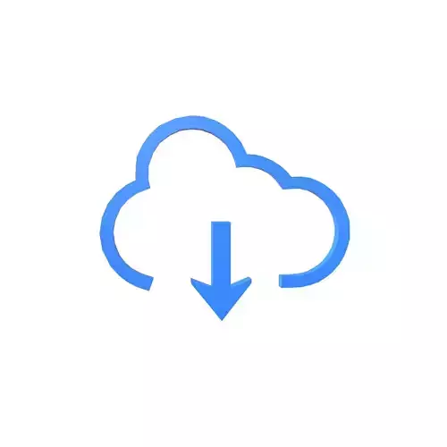 Cloud Download Symbol v1 002