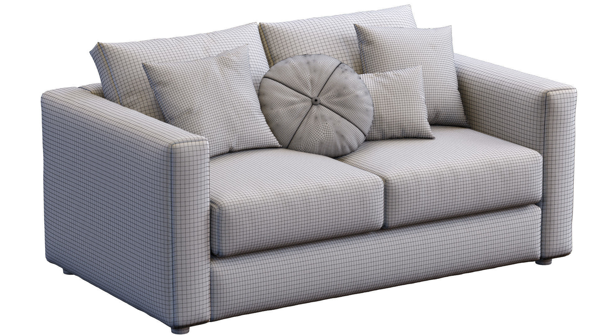 Sofa Finnala By Ikea 3D model_2